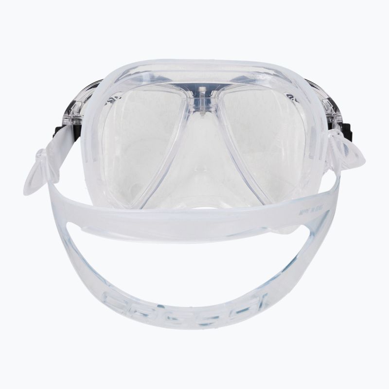 Cressi Matrix nardymo kaukė juoda/skaidri DS301060 5