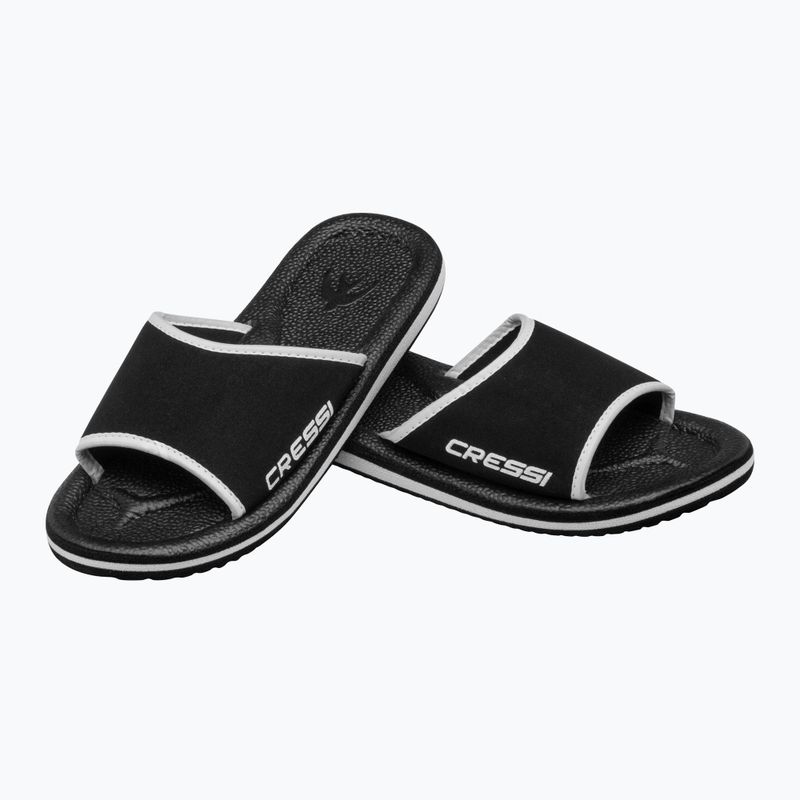 Šlepetės Cressi Lipari black 8