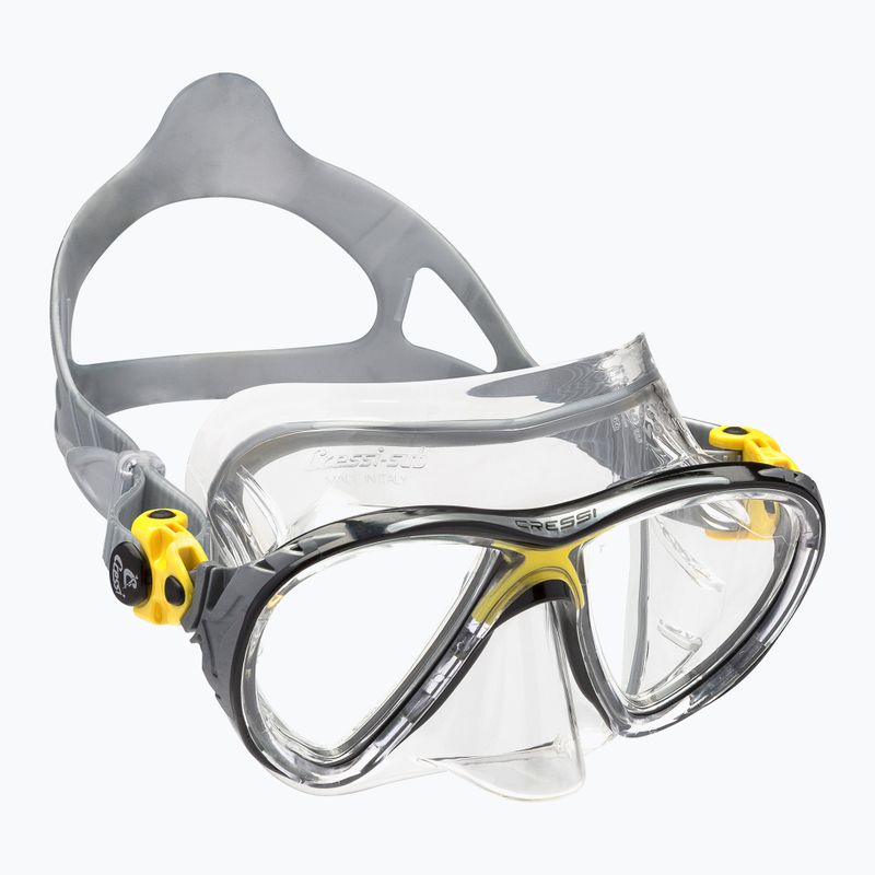 Cressi Big Eyes Evolution pilka nardymo kaukė DS340010 6