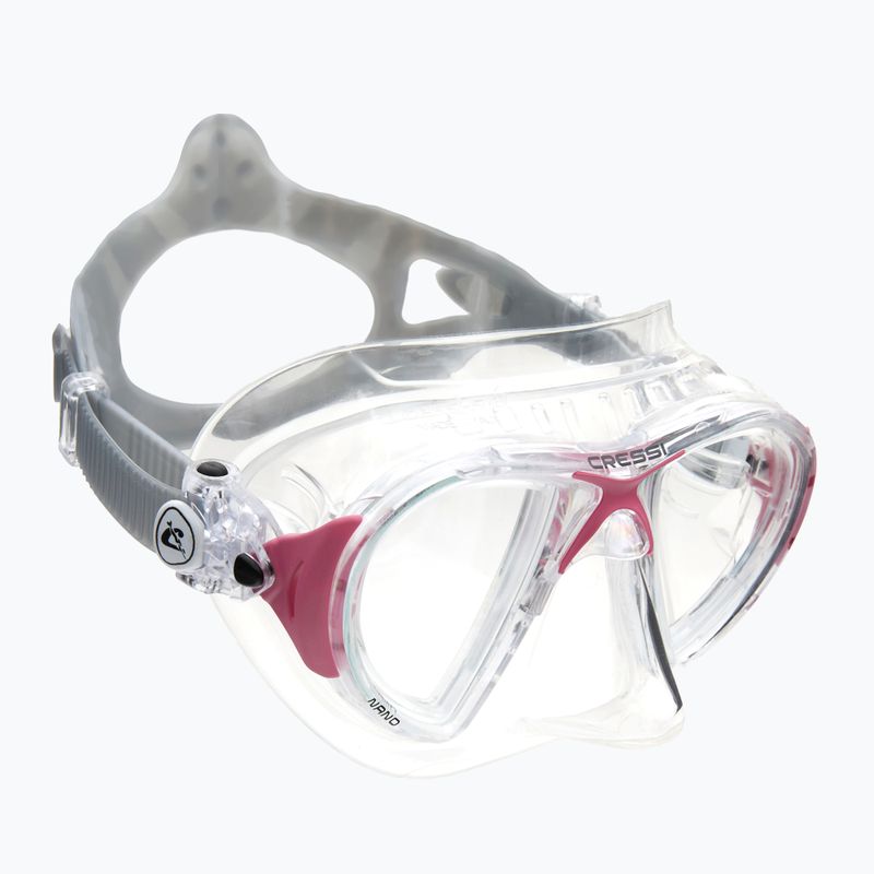 Cressi Nano skaidri nardymo kaukė DS360040
