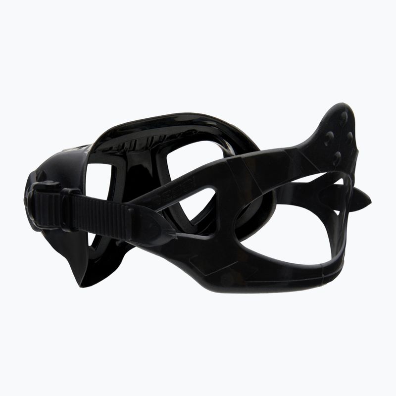 Cressi Nano nardymo kaukė juoda DS365050 4