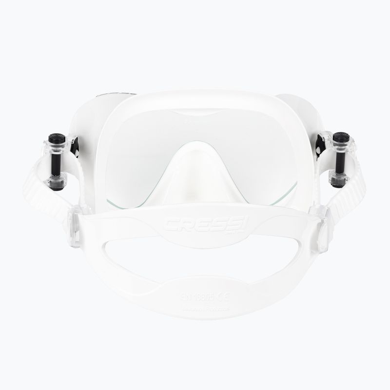 Cressi F1 nardymo kaukė balta ZDN283000 4