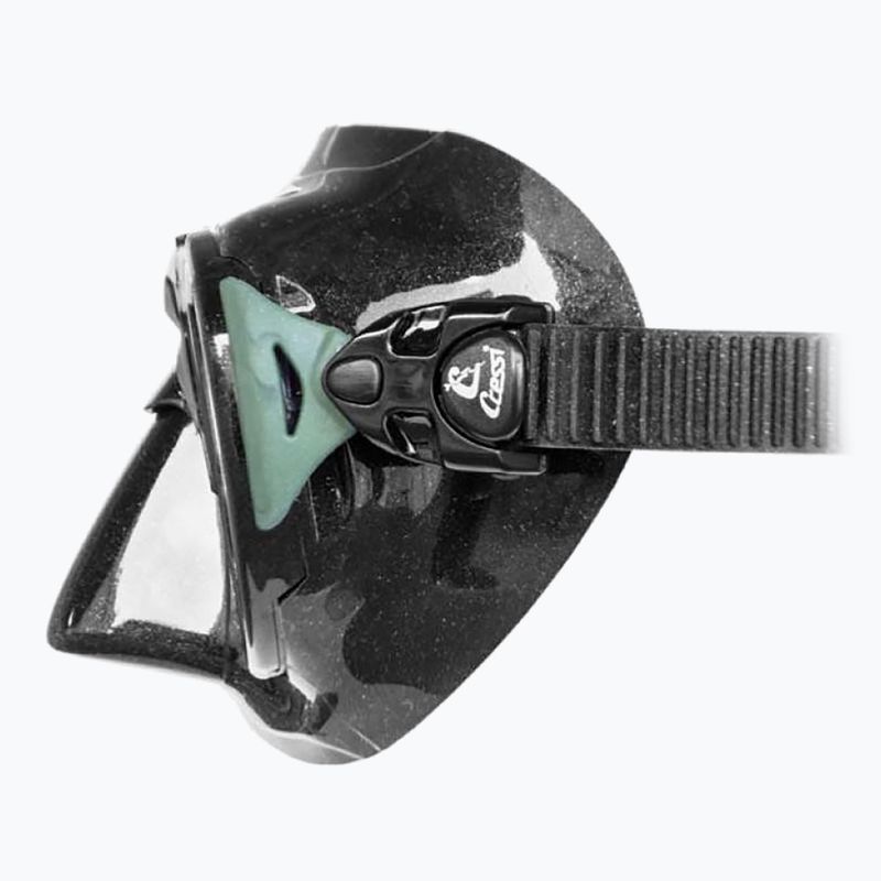Nardymo kaukė Cressi Nano black/black/silver 2