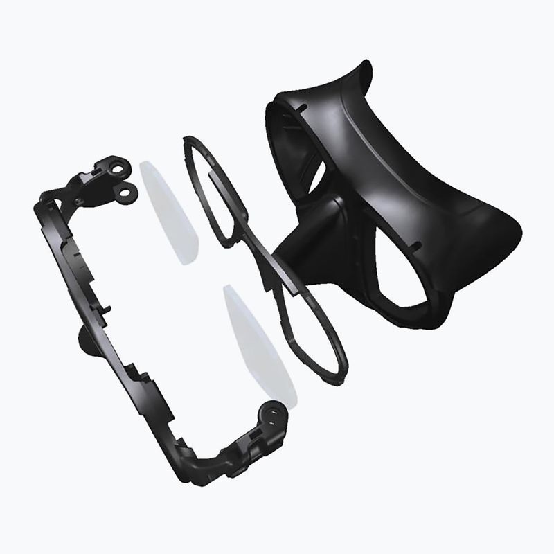 Nardymo kaukė Cressi Nano black/black/silver 4