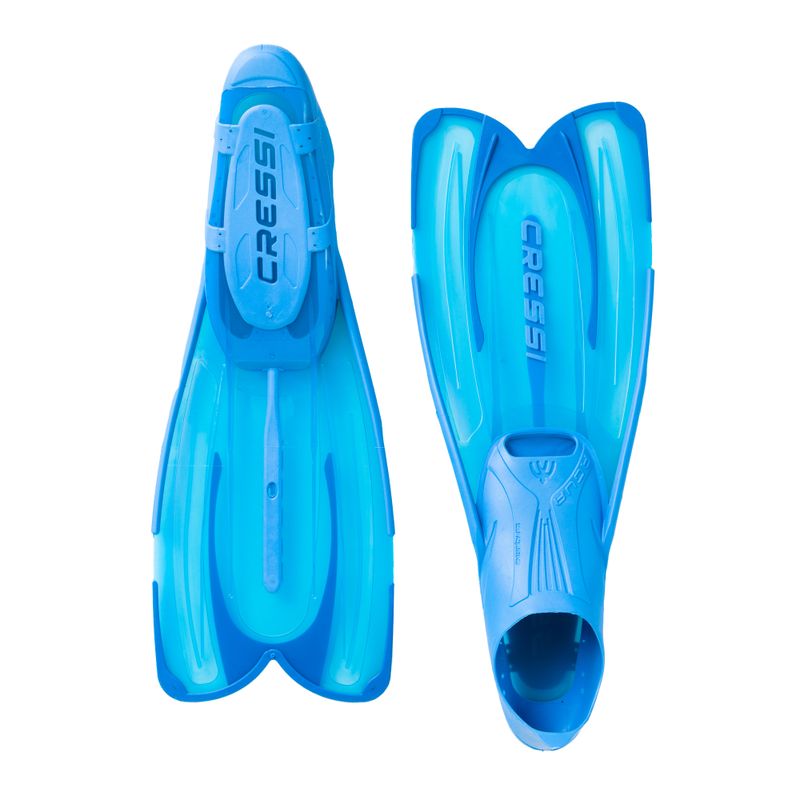 Cressi Agua vaikiški nardymo pelekai mėlyni CA206331 2