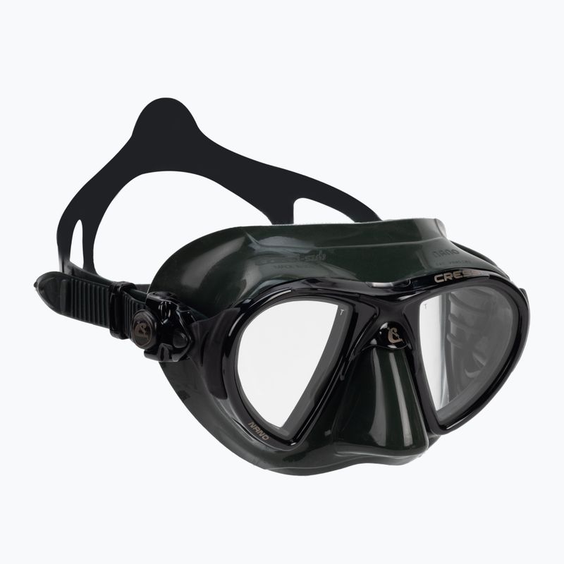 Cressi Nano nardymo kaukė juoda DS369850