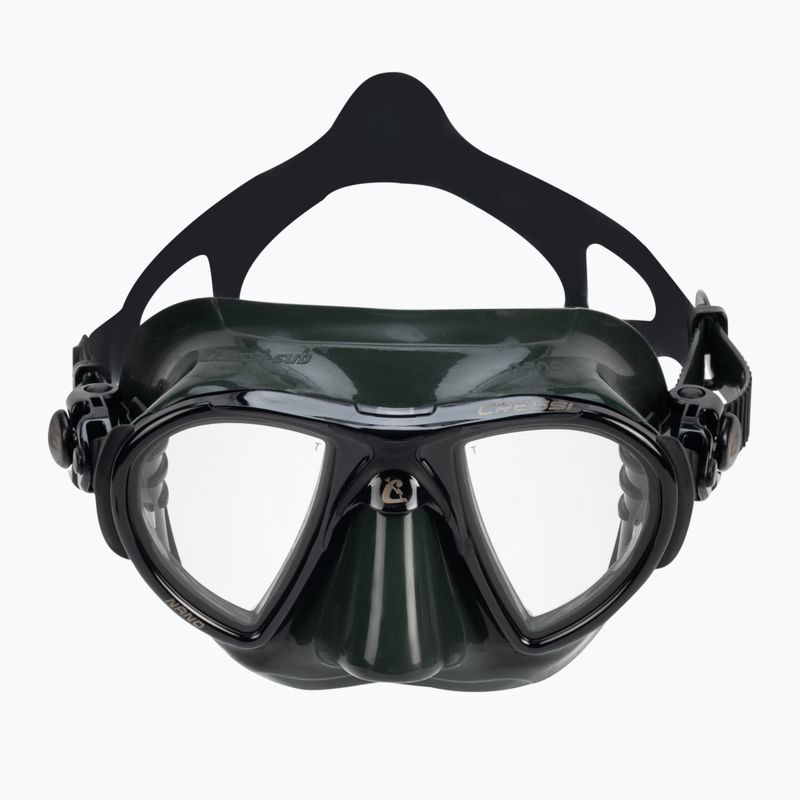 Cressi Nano nardymo kaukė juoda DS369850 2
