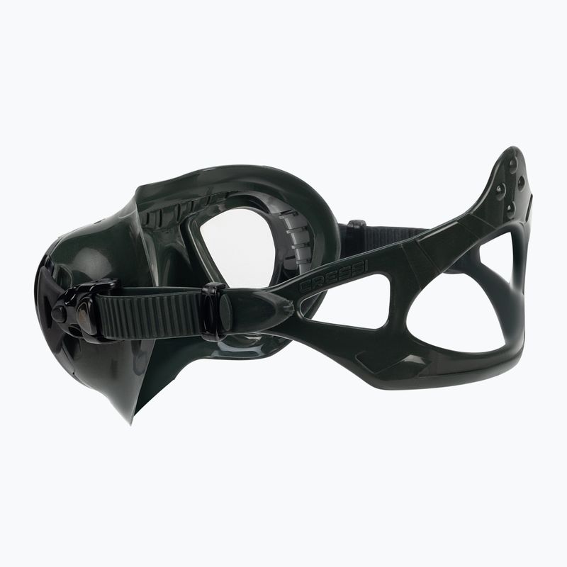 Cressi Nano nardymo kaukė juoda DS369850 4