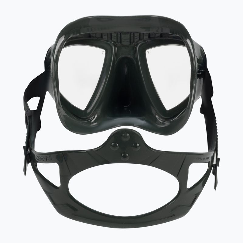 Cressi Nano nardymo kaukė juoda DS369850 5