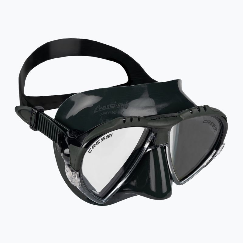 Cressi Matrix nardymo kaukė žalia DS309850