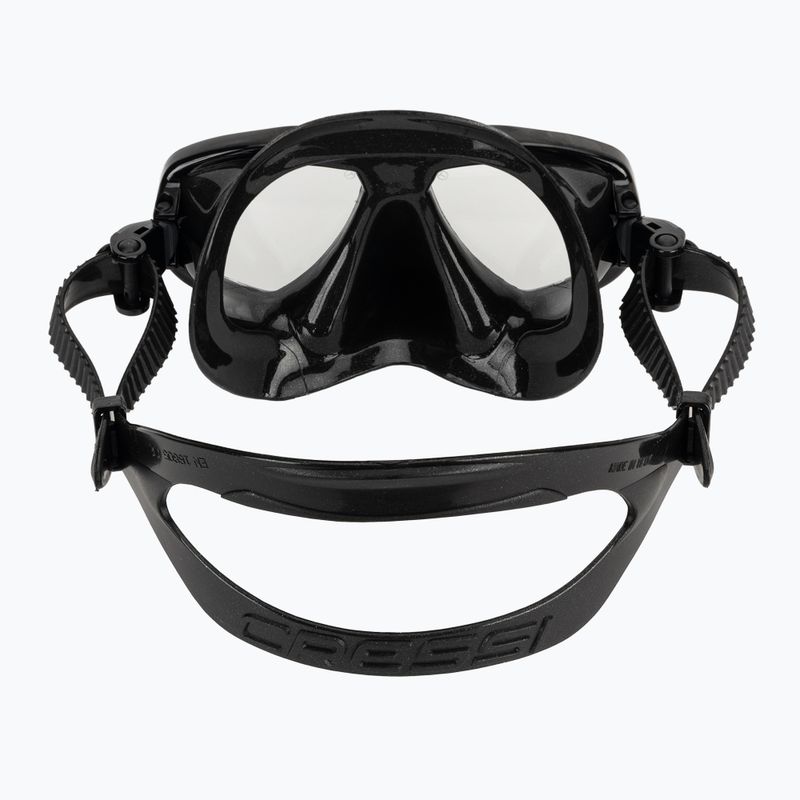 Nardymo rinkinys Cressi Marea + Gamma black 5