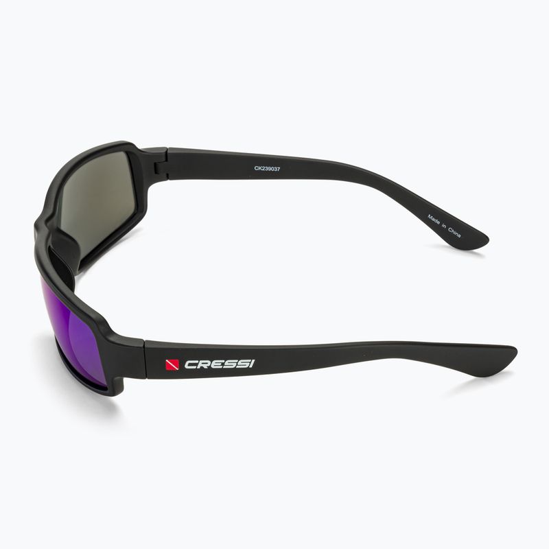 Akiniai nuo saulės Cressi Ninja Floating black/blue mirrored 5