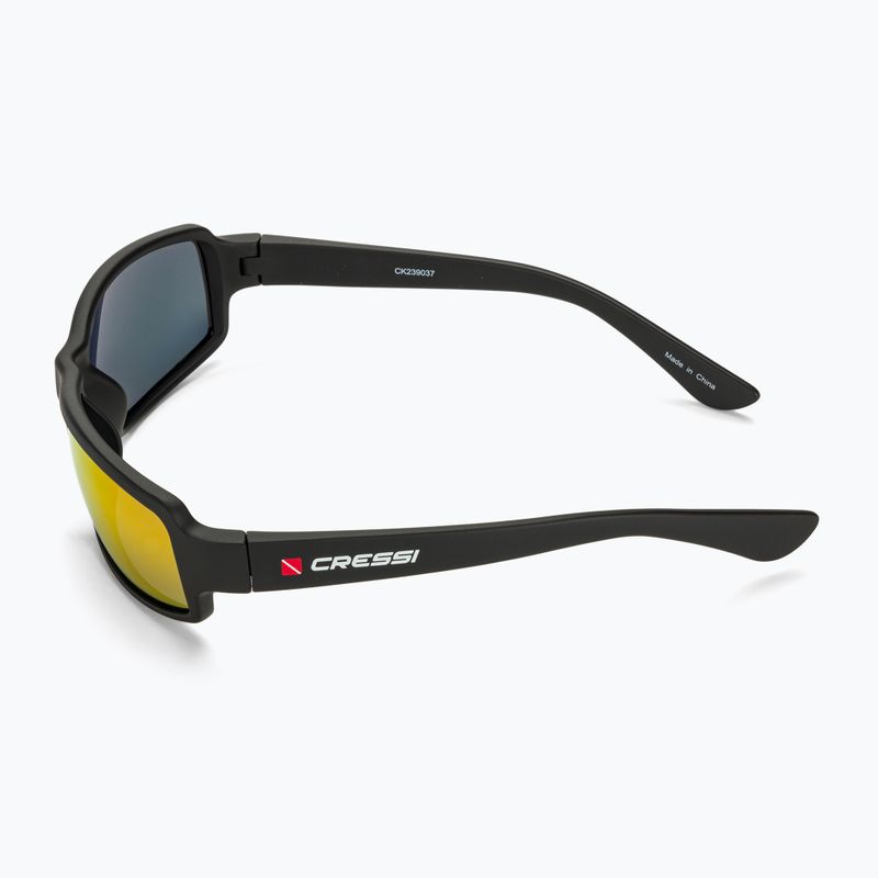 Akiniai nuo saulės Cressi Ninja Floating black/orange mirrored 4