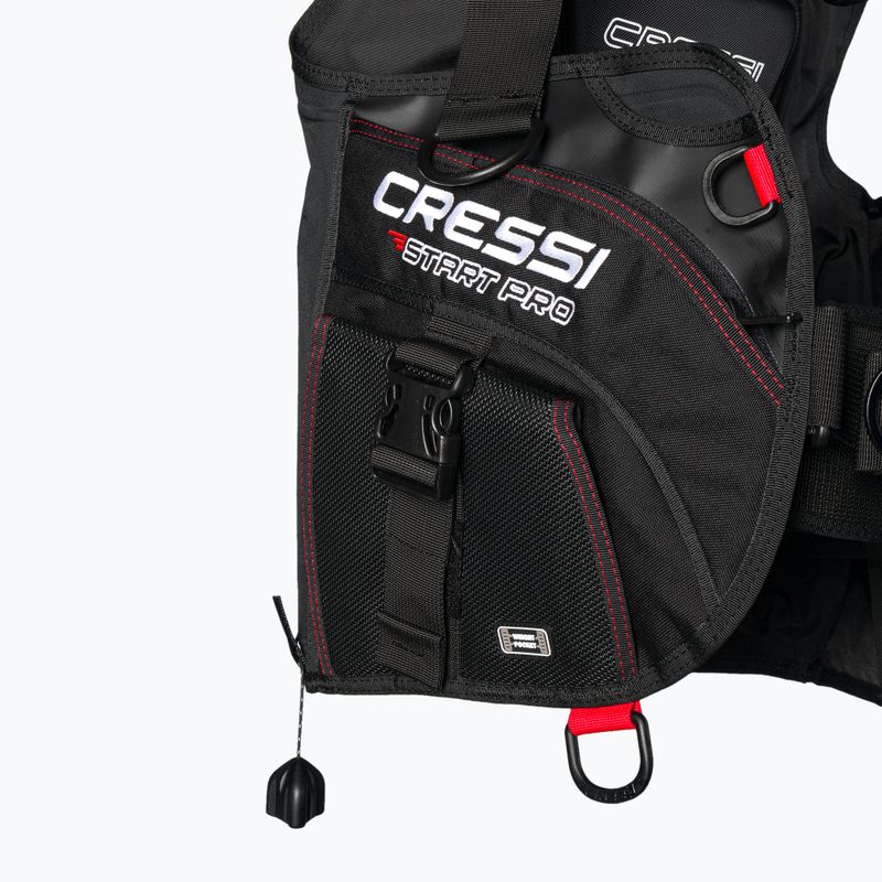 Cressi Start Pro nardymo striukė juoda IC721900 4