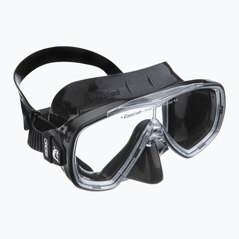Nardymo kaukė Cressi Onda black/black