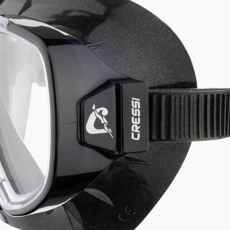 Nardymo kaukė Cressi Onda black/black 4
