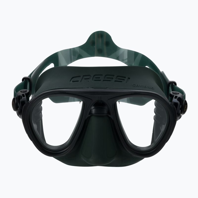 Cressi Calibro nardymo kaukė žalia DS429850 2