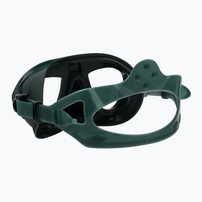 Cressi Calibro nardymo kaukė žalia DS429850 4