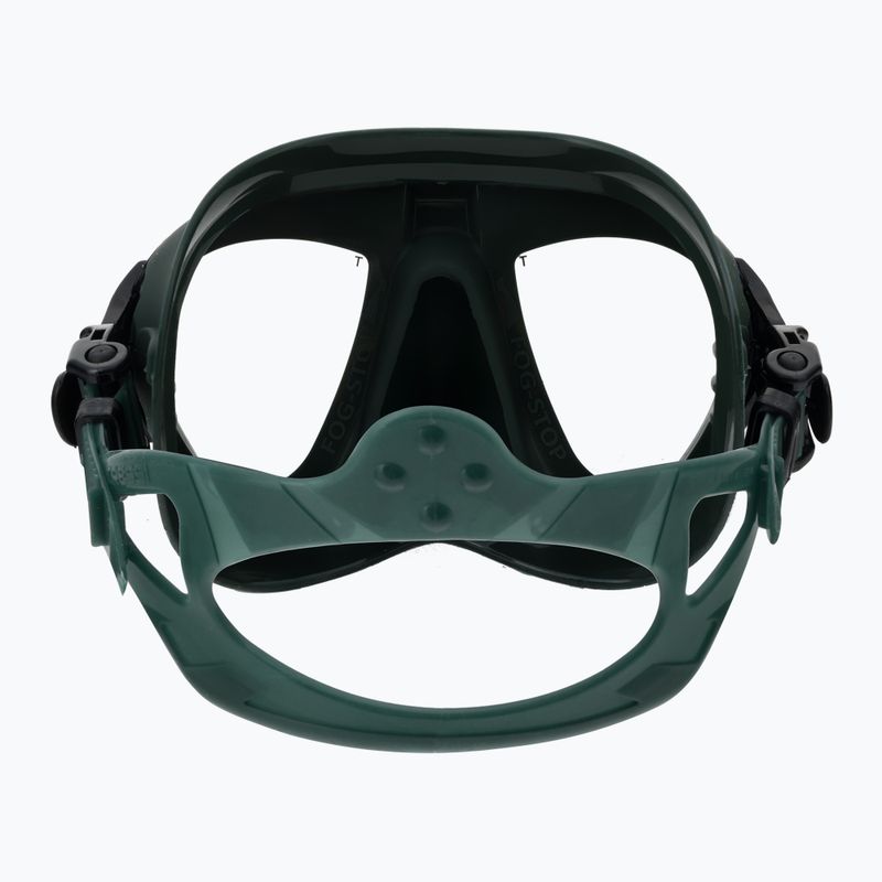 Cressi Calibro nardymo kaukė žalia DS429850 5