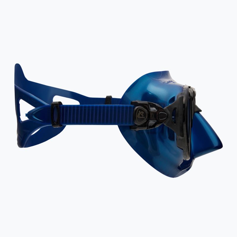 Cressi Nano nardymo kaukė mėlyna/juoda DS365550 3