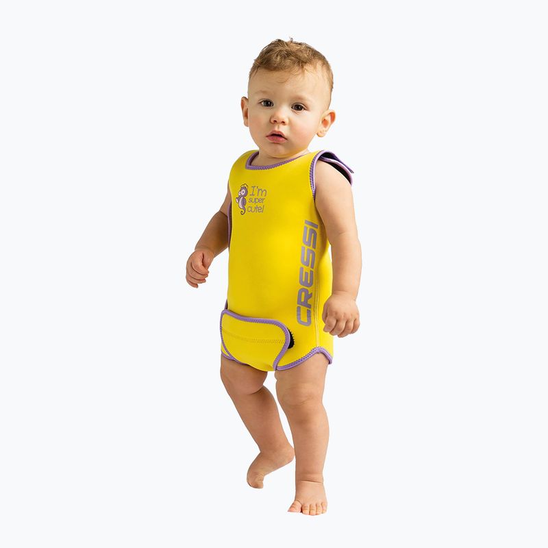 Cressi Baby Warmer 1,5 mm geltonos plaukimo putos XDG001906 2