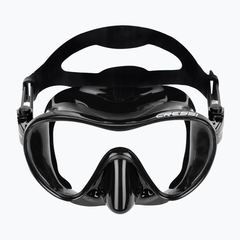 Nardymo rinkinys Cressi F1 + Supernova Dry black 3