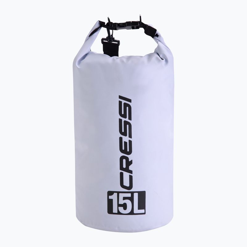 "Cressi" sausas krepšys 15 l, baltas