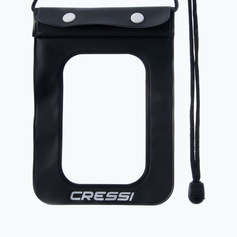 Cressi vandeniui atsparus telefono dėklas, juodas XDF300050