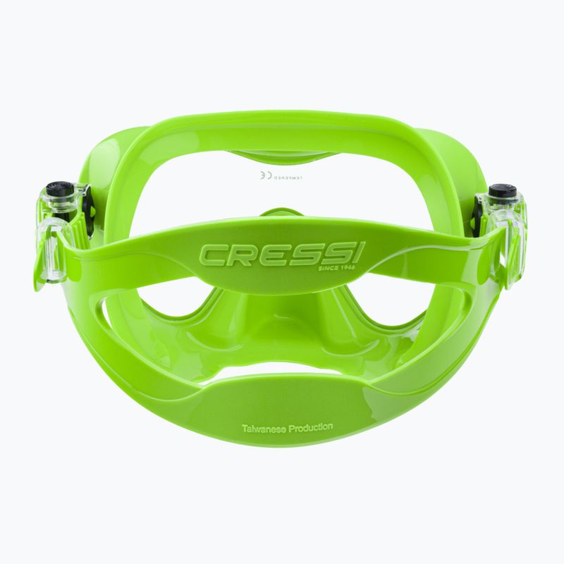 Cressi F1 nardymo kaukė žalia WDN281067 5