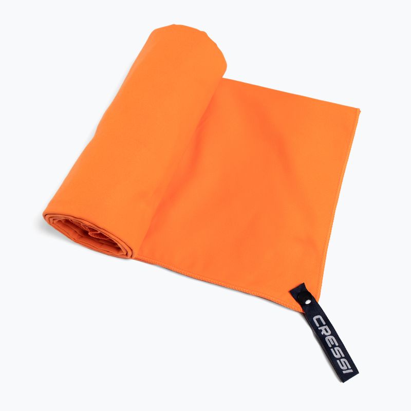 Cressi mikropluošto greitai džiūstantis rankšluostis oranžinis XVA870085 2