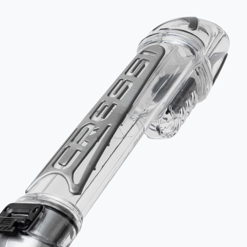 Cressi Duke Dry pilka viso veido kaukė nardymui su vamzdeliu XDT000000 4