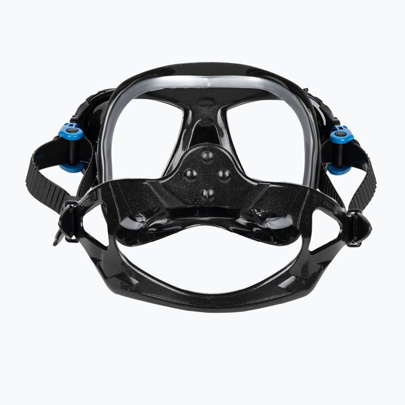 Nardymo rinkinys Cressi Big Eyes Evolution + Alpha Ultra Dry black/blue 6