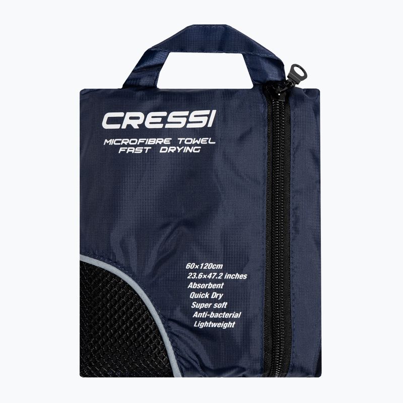 Cressi greitai džiūstantis rankšluostis juodas XVA850 5