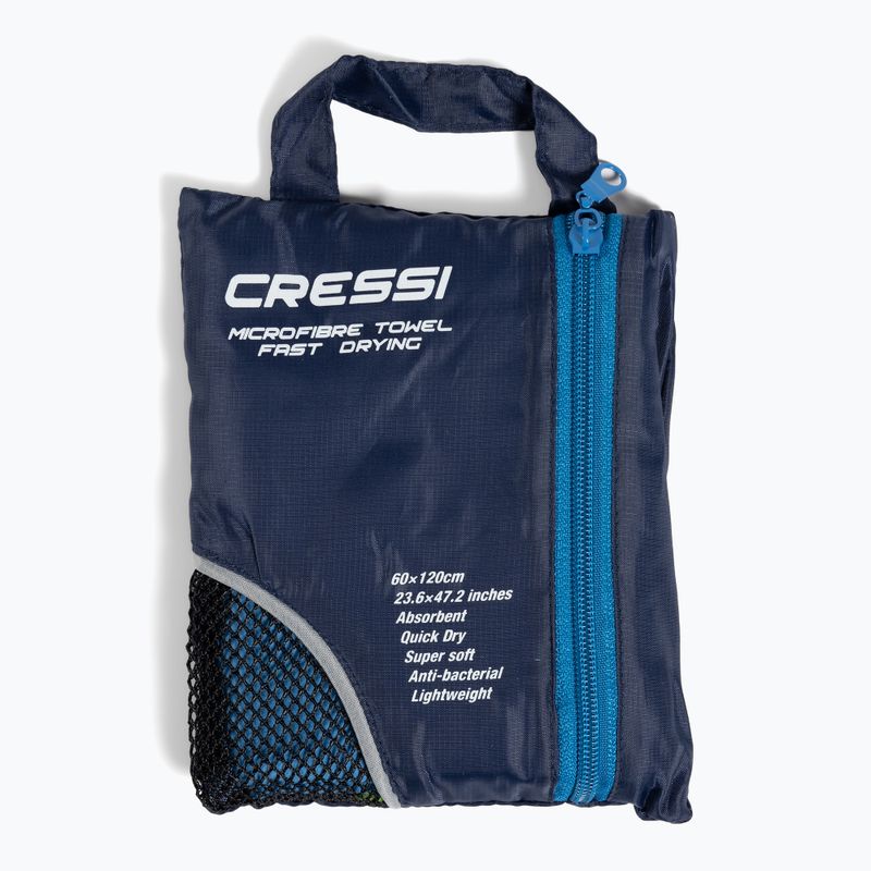 Cressi mikropluošto greitai džiūstantis rankšluostis mėlynas XVA870030 5