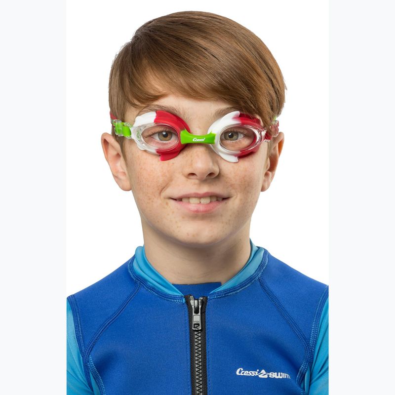 Vaikiški plaukimo akiniai Cressi Seahorse grey/white/pink 3