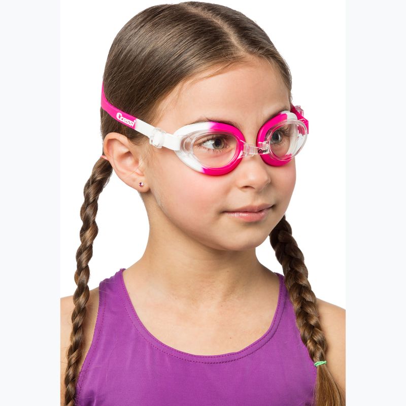Vaikiški plaukimo akiniai Cressi Starfish white/pink 4