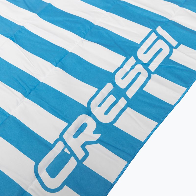 Greitai džiūstantis rankšluostis Cressi Stripe Beach blue XVA871 3