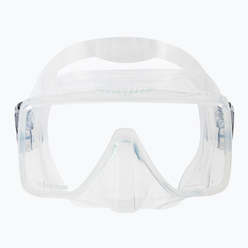 Cressi SF1 skaidri nardymo kaukė ZDN331000 2