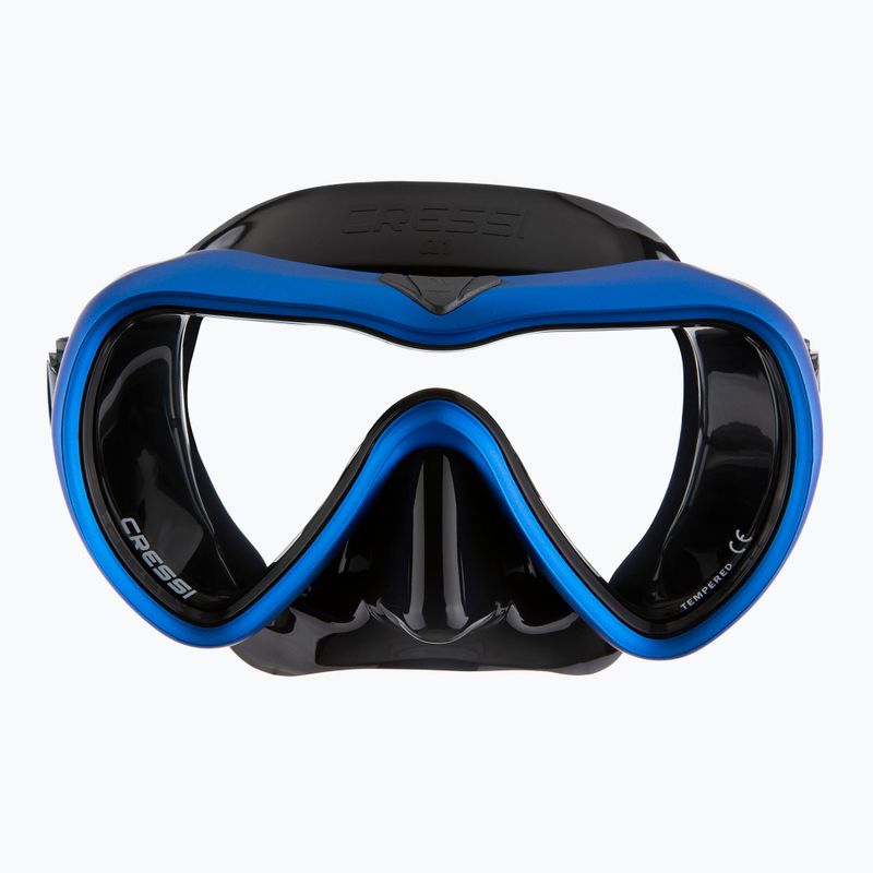 Nardymo kaukė Cressi A1 Anti Fog black/blue 2