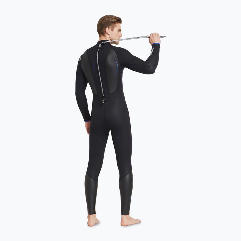 Vyriškas plaukimo kostiumas Cressi Altum Monopiece 3 mm black/blue 2