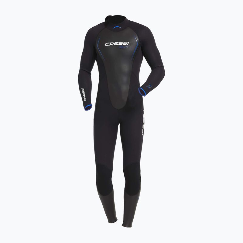 Vyriškas plaukimo kostiumas Cressi Altum Monopiece 3 mm black/blue 5