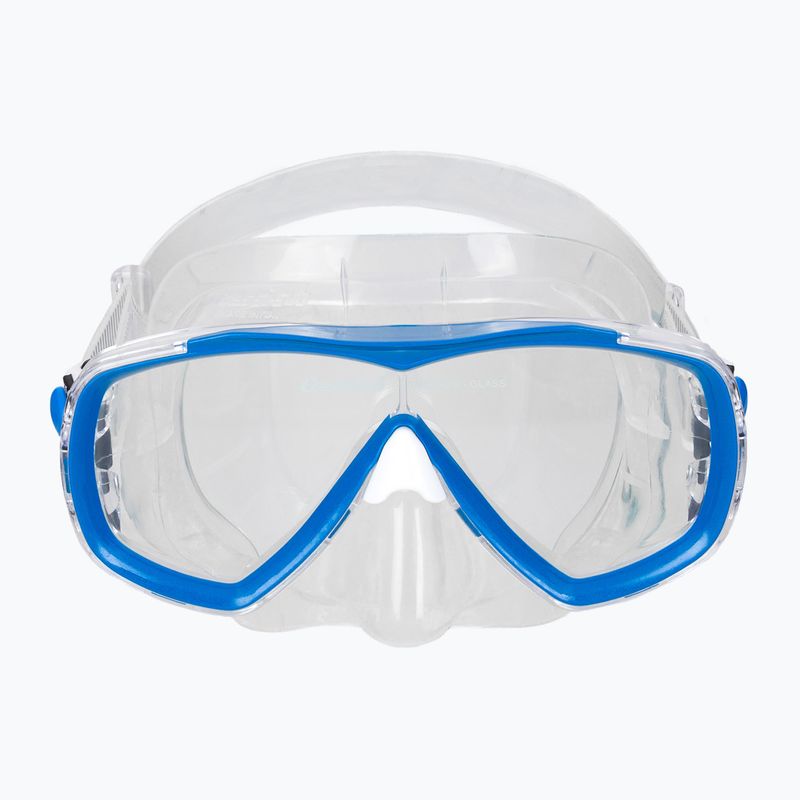Cressi Estrella mėlyna/skaidri nardymo kaukė DN340020 2