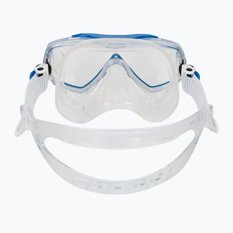 Cressi Estrella mėlyna/skaidri nardymo kaukė DN340020 5