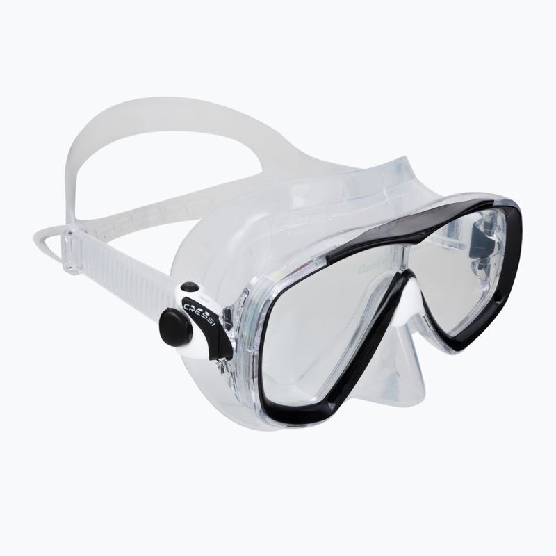 Cressi Estrella nardymo kaukė juoda/skaidri DN340050 2
