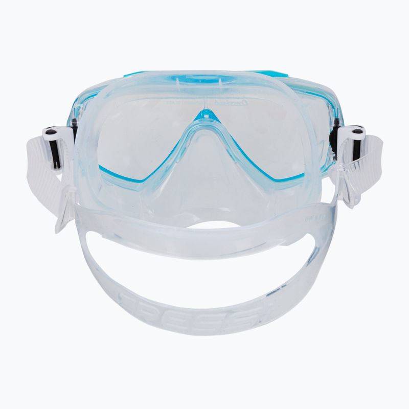Cressi Estrella mėlyna/skaidri nardymo kaukė DN340063 5