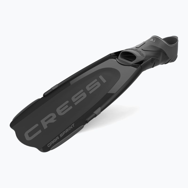 Cressi Gara Modular Sprint nardymo pelekai juodi 4