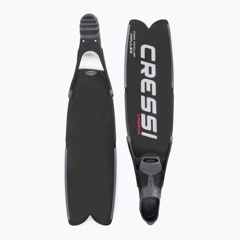 Cressi Gara Turbo Carbon nardymo pelekai juodi BH165040 2