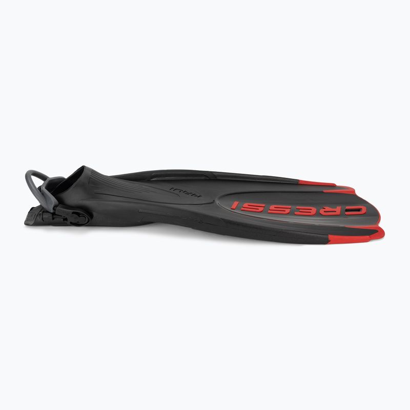 Paviršinio nardymo pelekai Cressi Maui Fins black/red 3
