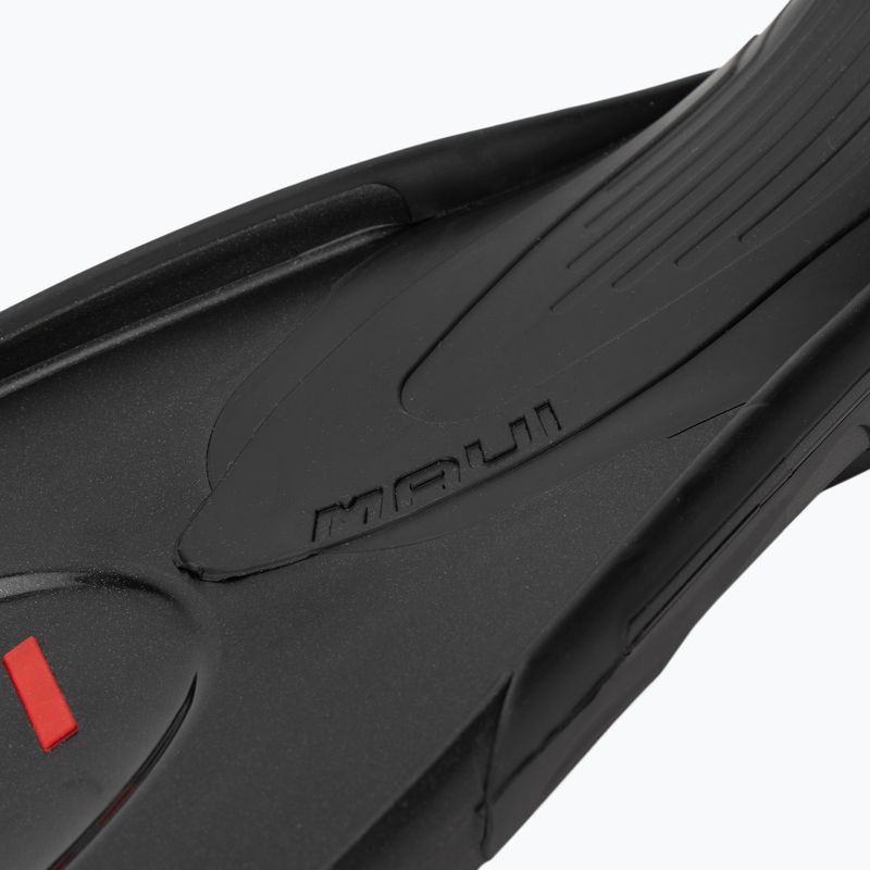 Paviršinio nardymo pelekai Cressi Maui Fins black/red 6