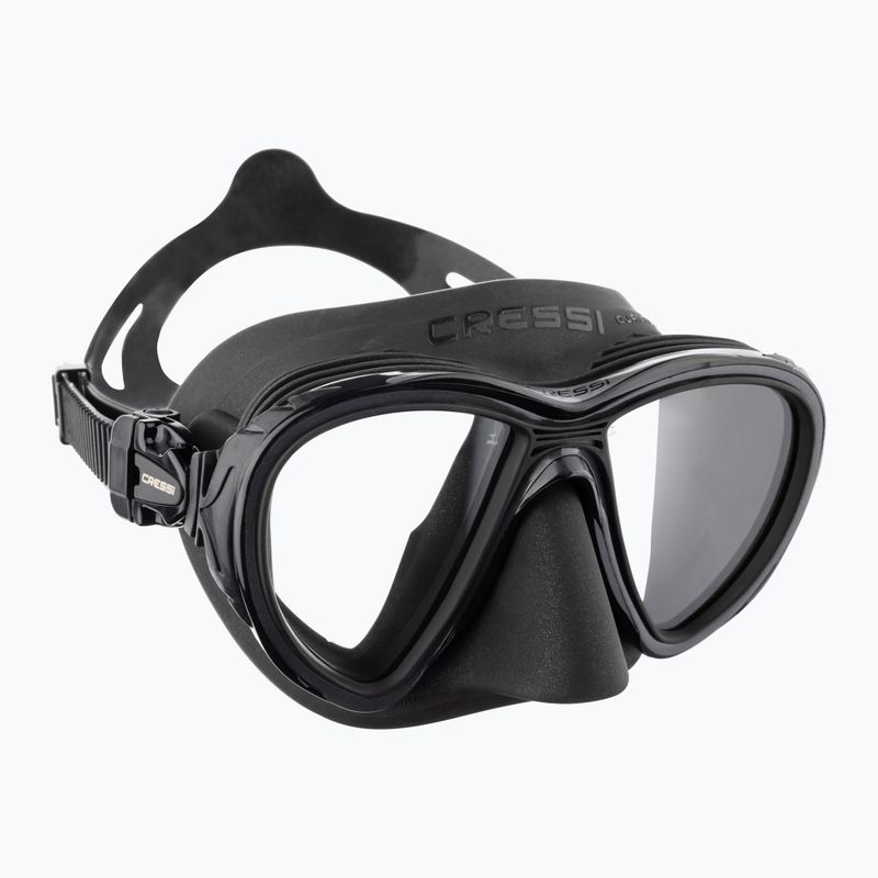 Nardymo kaukė Cressi Quantum black/black